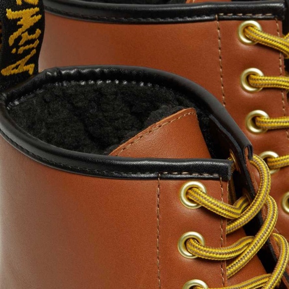 Dr Martens Rewair 1460 WINTERGRIP LEATHER Lace Up Boots Brown Size 7M/8W Unisex - Picture 12 of 12